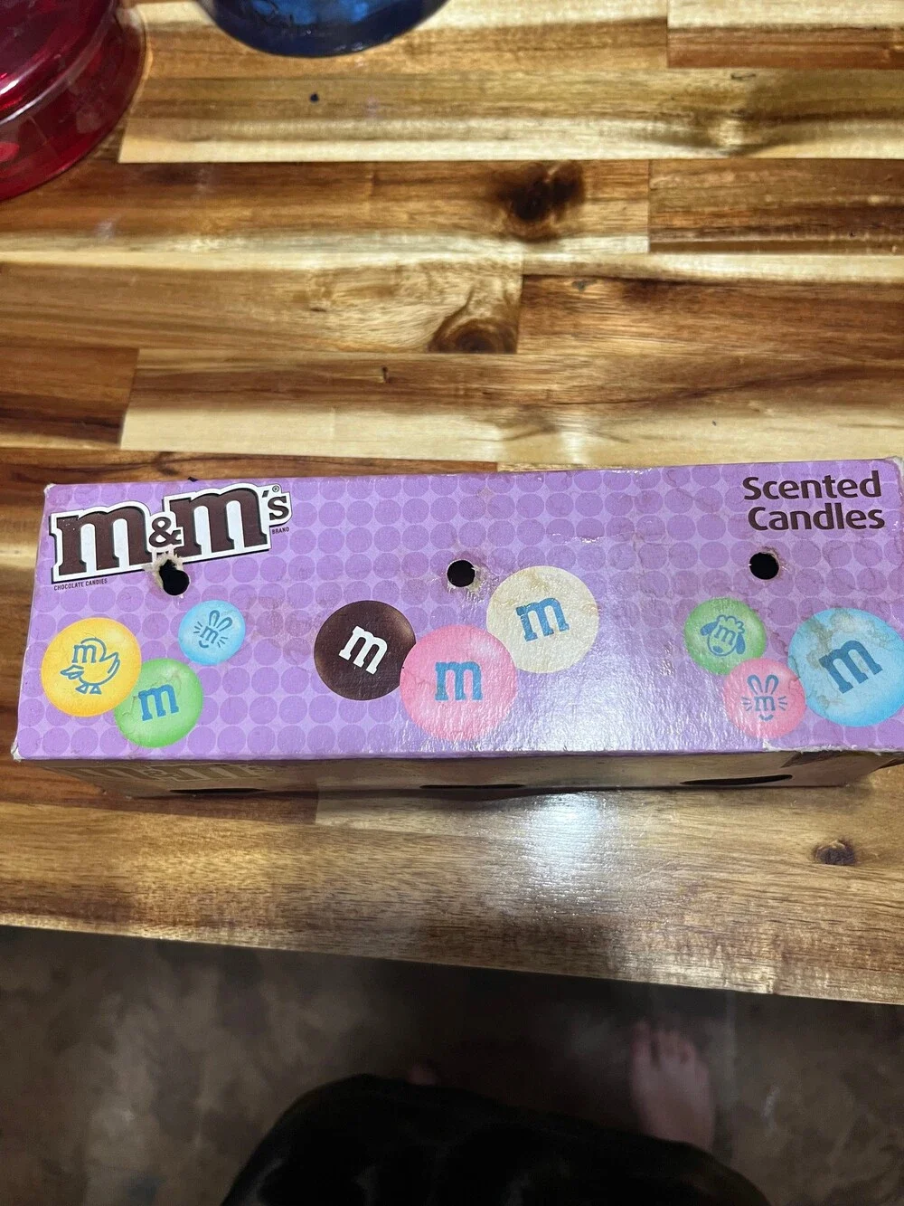 M&M's Scented Candles: Milk Chocolate, Sassy Strawberry, Crisp Vanilla Set